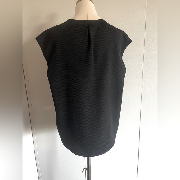 JCrew Black Piquet Shell 10P - Picture 4 of 6